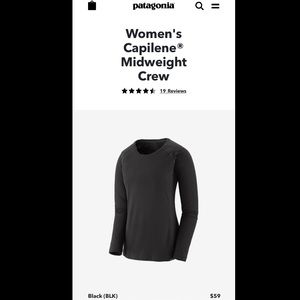 Patagonia Capilene Base Layer